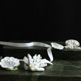 L’Écume Blanche Napkin Rings Set